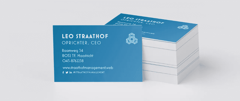 Wat moet er op een visitekaartje staan | Vistaprint